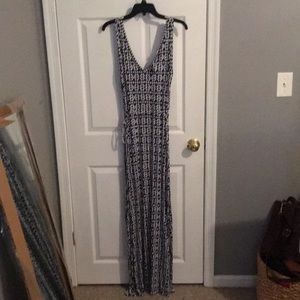 NWT Loft Geometric Maxi Dress